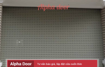 Bảng báo giá cửa cuốn Alpha Door
