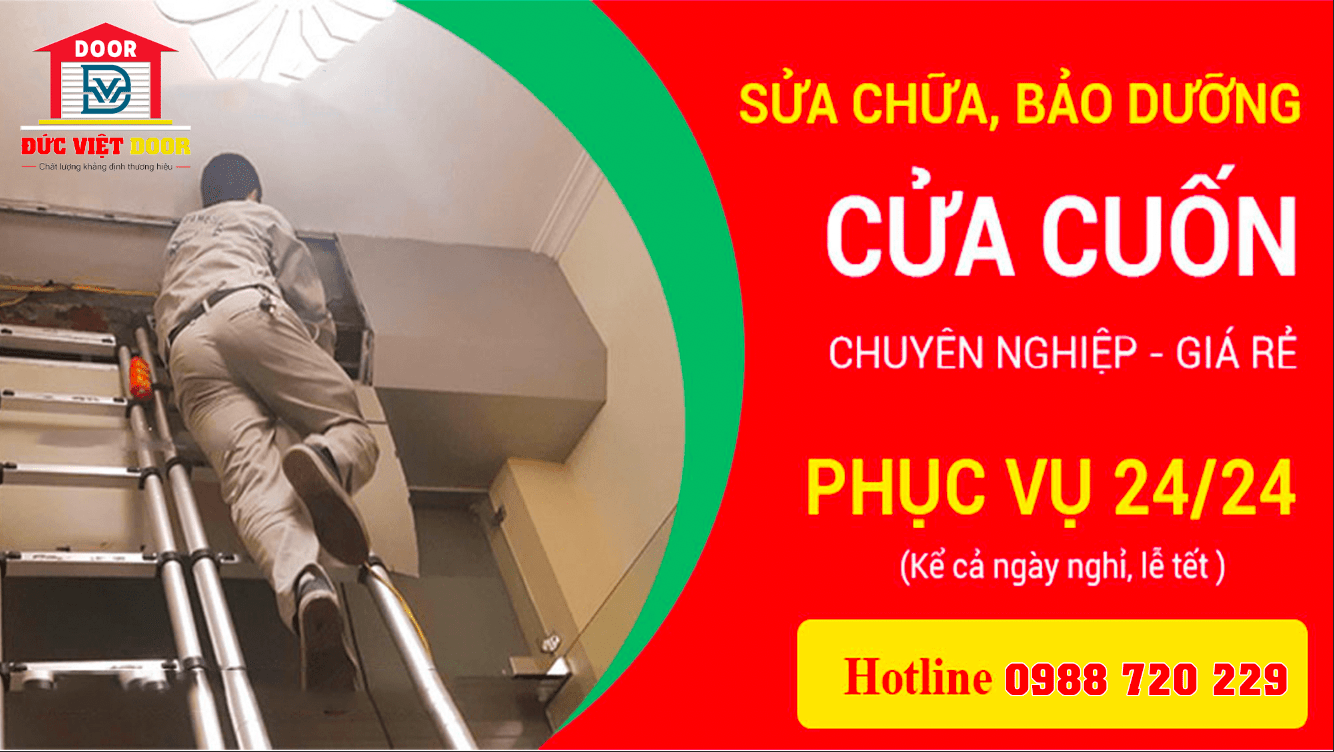SỬA CỬA CUỐN GIÁ RẺ HCM 247 ĐỨC VIỆT