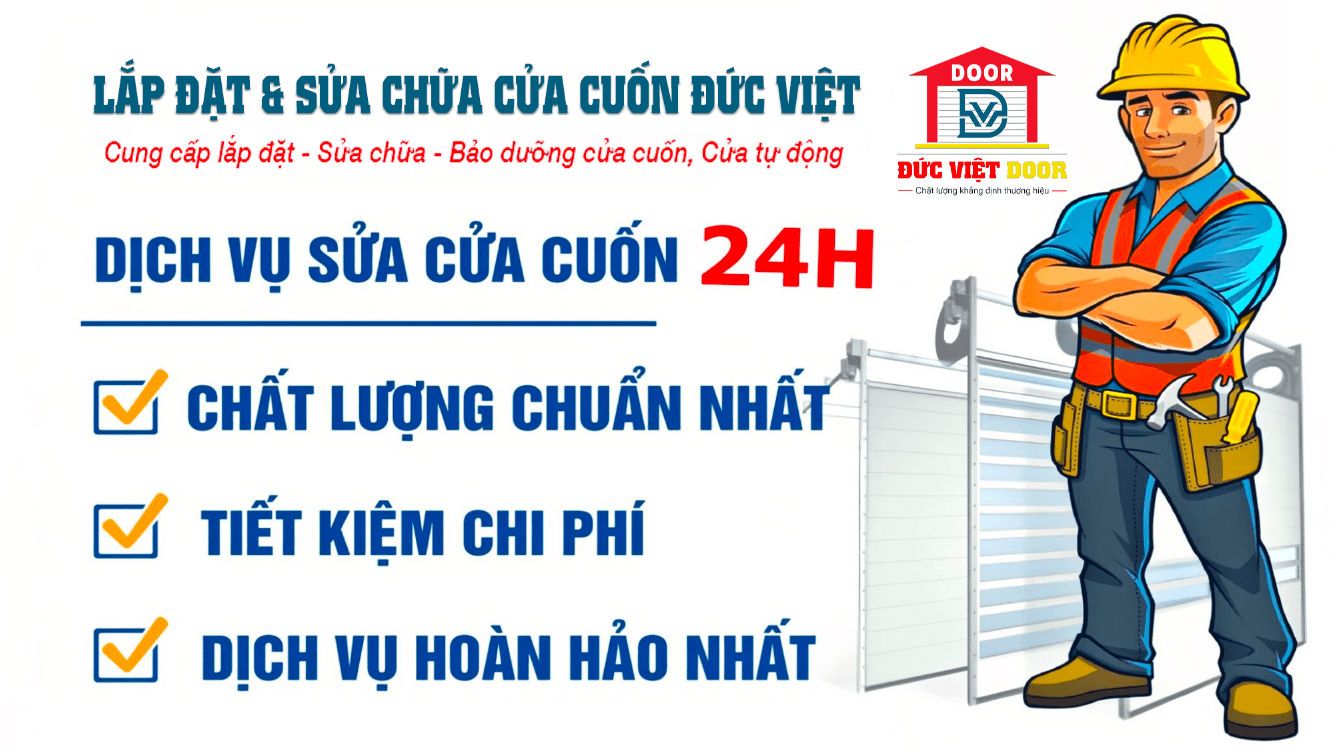 SỬA CỬA CUỐN GIÁ RẺ HCM 247 ĐỨC VIỆT